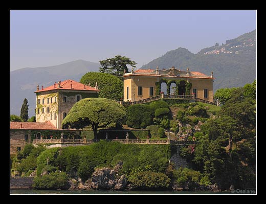 Villa del balbianello sur le lac de Côme